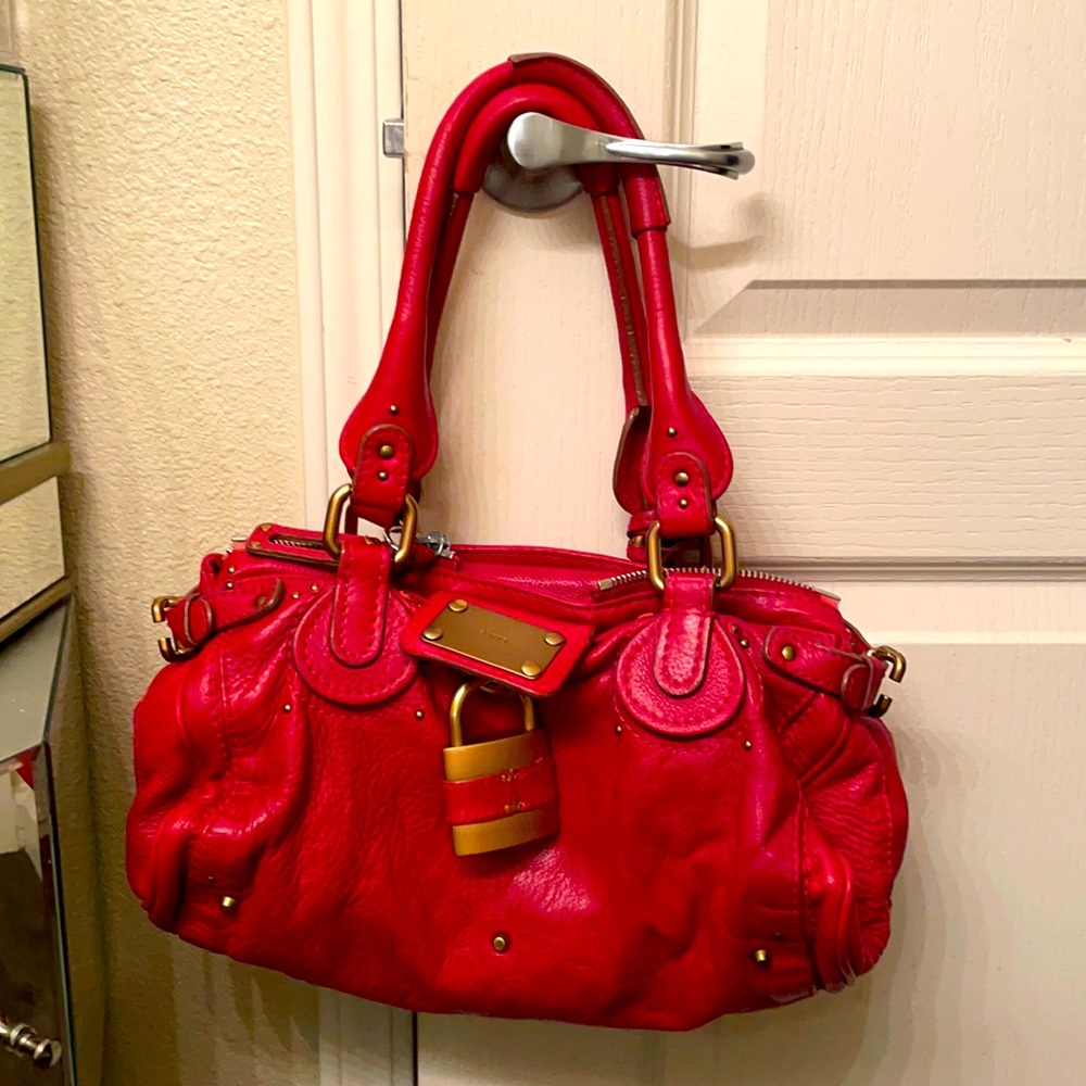 Chloe Paddington Bag with Lock Key